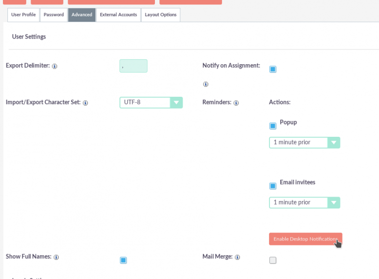 SuiteCRM Manual – User interface – Desktop Notifications – bTactic Open ...