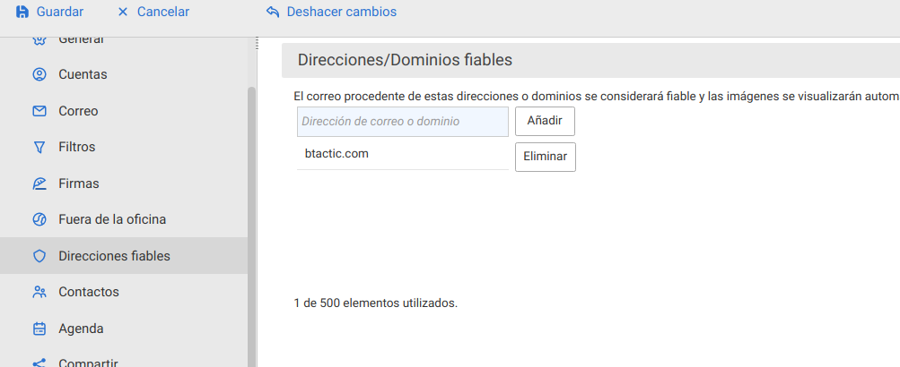 direcciones_fiables_zimbra